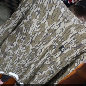 Carhartt Olive Camouflage Crewneck Shirt